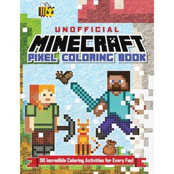 The Unofficial Minecraft Pixel Coloring Book: Volume 1 Volume 1 -- Andrews McMee - Picture 1 of 1